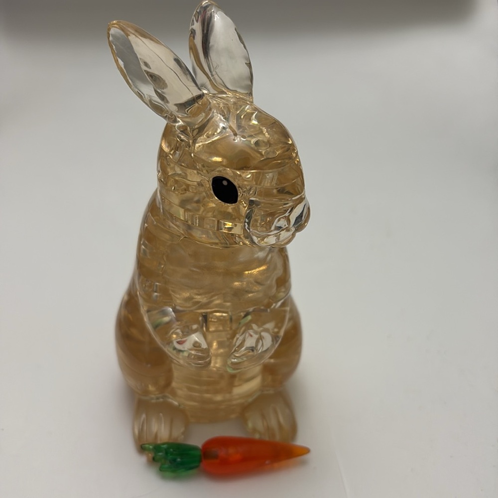 Bepuzzled Original 3D Crystal Puzzles Rabbit - Picture 2 of 7